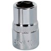 Sealey SP3810 Walldrive® Socket 10mm 3/8"sq Drive Fully Polished