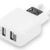 Ładowarka sieciowa gniazdo USBx2 1A+2,1A H21C