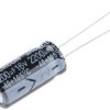Kondensator 2200μF 16V dc Radialny, Otwór przelotowy RS PRO roztaw: 5mm 10 (Dia.) x 20mm