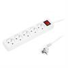 Przedłużacz sieciowy z wyłącznikiem 5x gniazdo 1,5m (3x1,5) PR-570WSP
