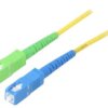 Sca-Scu/Os2-020Yl Patch Cord Światłowodowy Os2 Sc/Apc, Sc/Upc 2M Lszh Żółty
