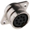 Gniazdo Din 8 -pinowe Żeński Montaż na panelu 100 V AC