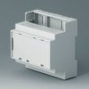 PC DIN rail enclosure, (L x W x H) 58 x 88 x 90 mm, light gray, B6704107
