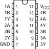 Military 4-ch, 2-input, 4.5-V to 5.5-V NAND gates | J | 14 | -55 to 125