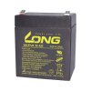 Long WP4.5-12 VRLA AGM Battery 12V 4.5Ah 90x107x70mm Blade Terminals