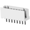 Pin header, 8 pole, pitch 2 mm, straight, natural, 292133-8