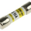 Bezpiecznik 15A 10 x 38mmT 300 V dc, 500V ac Littelfuse