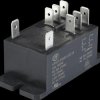 HF92F-240A-2C21S Power relay, 240 AC, 2 changeover contacts, 30 A/3 A, RT III
