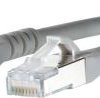 kabel LAN Metz Connect 130845B533-E, 1 szt., RJ45, CAT 6a, S/FTP, 25.00 m, szary