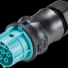 96.051.4053.6 RST Classic 20i5 connector, turquoise blue socket