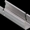 Mounting adapter, 6.3 x 25 x 7.5 mm for SMC pneumatic cylinder, E11872