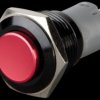 LAS2GQG-11-R-A Pushbutton, round, 16 mm, 3 A 250 V, red