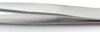 Precision tweezers, uninsulated, antimagnetic, stainless steel, 135 mm, 27.SA.0