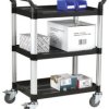 Wózek 3 Aluminium, 150 kg Load Konstrukcja o średniej wytrzymałości RS PRO 630 mm 424 mm