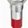 APEM Q6F3CXXR24E Lampka sygnalizacyjna LED czerwony Równe cięcie 10 mcd