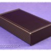 Aluminum enclosure, (L x W x H) 220 x 125 x 52 mm, black (RAL 9005), IP54, 1455Q2201BK