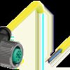Sensor actuator cable, M12 cable socket, angled, A to open end, 3 pole, 5 m, PVC, yellow, 4 A, 239999-0020