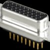 164A17219X D-SUB socket, high density, 26-pin, print, twisted