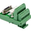 Moduł 15 -pinowe na szynę DIN Phoenix Contact D-sub Żeński długość 45mm 2.5A