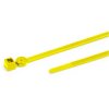 Cable tie, releasable, PA, (L x W) 200 x 4.6 mm, bundle-Ø 1.5 mm, yellow, -25 to 85 °C, 111-02546