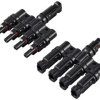 Adapter Y Sygonix Solaradapter T-Verbinder (4 zu 1) 1000V SY-6408002