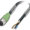 Kabel do czujników/elementów wykonawczych Phoenix Contact SAC-4P-M12MS/10,0-PUR SH 1694389, kabel, otwarte końcówki, 1 s