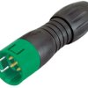 Złącze okrągłe 3-pinowe Miniature Kabel Gniazdo binder Męski IP67 720