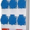 Rozdzielnica stacjonarna 00611 32A 3P+N+Z 400V, 16A 3P+N+Z 400V, 6x16A 2P+Z 250V 341