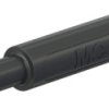 4 mm jack, crimp connection, 1.0 mm², CAT II/CAT III, black, 66.2052-21