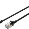 kabel LAN Digitus DK-1632-A-005S-BL, 1 szt., RJ45, CAT 6a, F/FTP, 0.5 m, czarny
