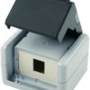 Module mounting, gray, for AMJ, UMJ, 100021369