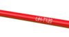 TPE-E-switching strand, halogen free, LiH-T120, 0.14 mm², 18 x 0.1 mm, red, outer Ø 0.85 mm, 065001408