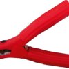 Battery charging pliers, pole sign +, 600 A, 160 mm, red, H 600 ROT VOLLISOLIERT