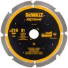 DEWALT DT1473-QZ Extreme PCD Fibre Cement Saw Blade 216 x 30mm x 8T