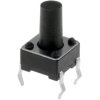 Mikroswitch kwadrat 6x6mm H-9,5mm 4pin
