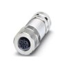 Phoenix Contact 1507777 SACC-M12FSB M12 Plug Straight 5-POS Shielded Gold