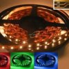 TAŚMA LED RGB ZALEWANA ODCINEK 5cm 3 diod 5050
