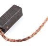 Szczotki grafitowo-miedziane 7,2x7,2x20mm, wyprowadzenie górne; silniki 6V-12V-24V