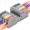 Konektor szybkozłączka 4 kanałowa zatrzaskowa 0,2-4mm²/0,14-4mm² 32A 250V