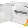 Rozdzielnica podtynkowa 12 modułowa 1x12M drzwi metal IP40 ERP12-1 001101200 ETI