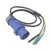 HT Instruments 2009660 BMA-32 Test Lead Adapter CEE-32A 3-Pin Blue