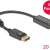 63559 DisplayPort adapter, DP 1.2 male to HDMI female