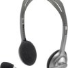 Słuchawki z mikrofonem Logitech H110, funkcja redukcji szumów