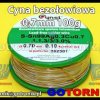 Cyna bezołowiowa 0,70mm/100g Sn99Cu0,7Ag0,3 Pb Free CYNEL 0,7mm