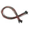 Opencircuit 70cm 3pin Female-Female kabel - 5 stuks