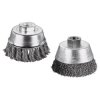 Wolfcraft 2702000 Wire Cup Brush Stainless Steel Wavy ø 65mm