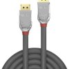 LINDY DisplayPort kabel Złącze DisplayPort, Złącze DisplayPort 1.00 m szary 36301 Kabel DisplayPort