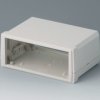 ABS enclosure, (L x W x H) 155 x 105 x 65 mm, gray white (RAL 9002), IP40, B3015127