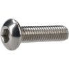 R-TECH 337476 M3 X 12 Hex Socket Button Screws A2 ST/ST - Pack Of 100