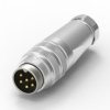 Łącze DIN RS PRO 6-pinowe, seria WP1606PA Kabel Prosty M16 250V 6 5A IP67 Męski